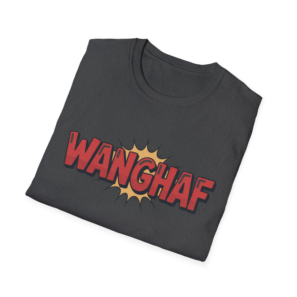 WANGHAF Comic-Style Graphic T-Shirt