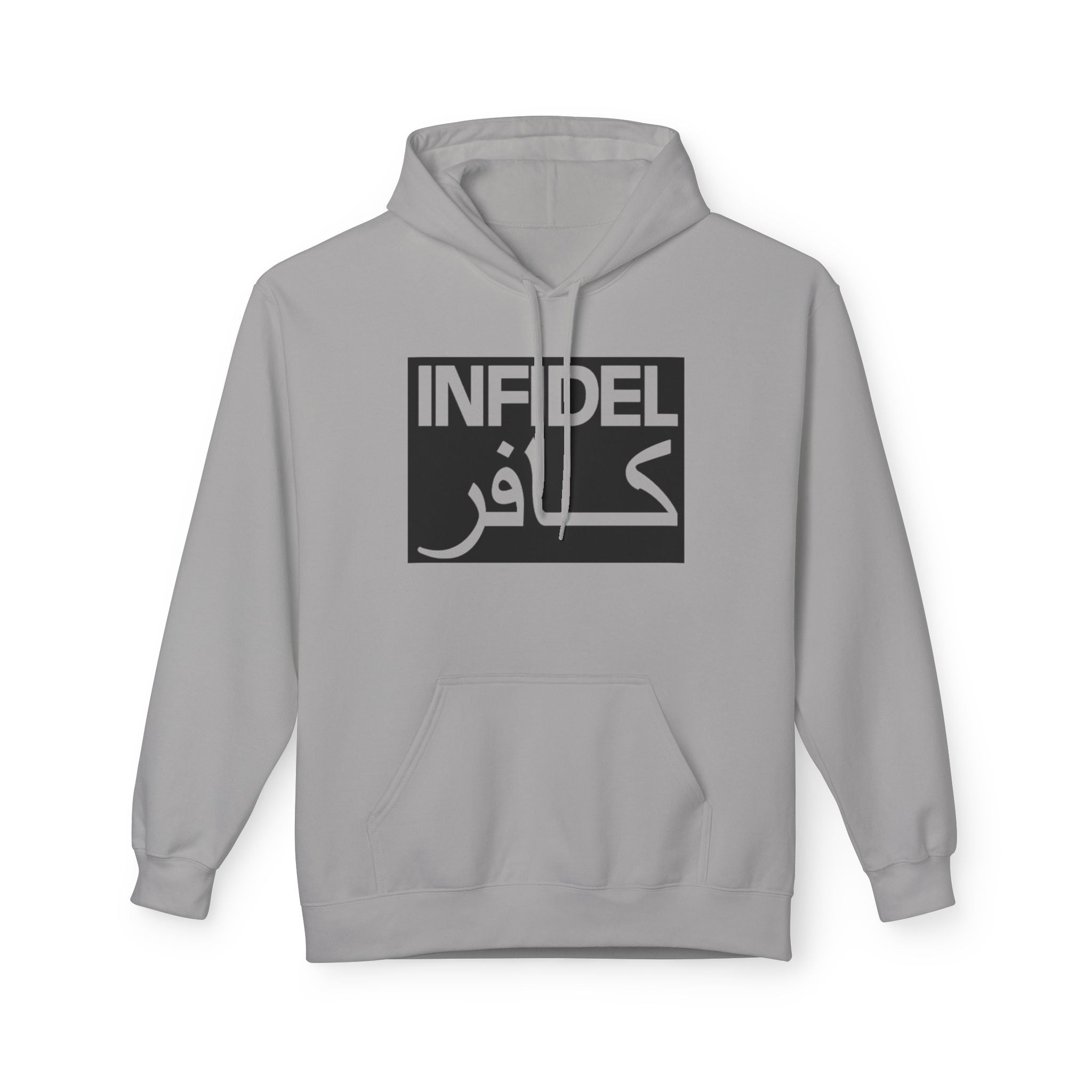 Infidel Arabic Logo Hoodie – Bold Statement Pullover