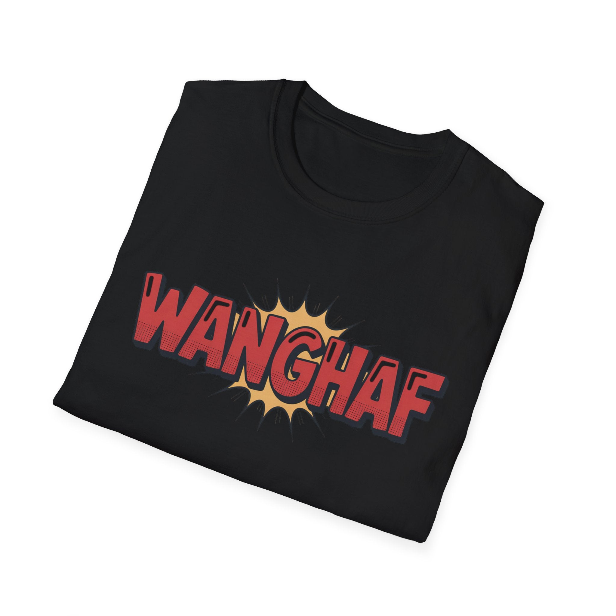 WANGHAF Comic-Style Graphic T-Shirt