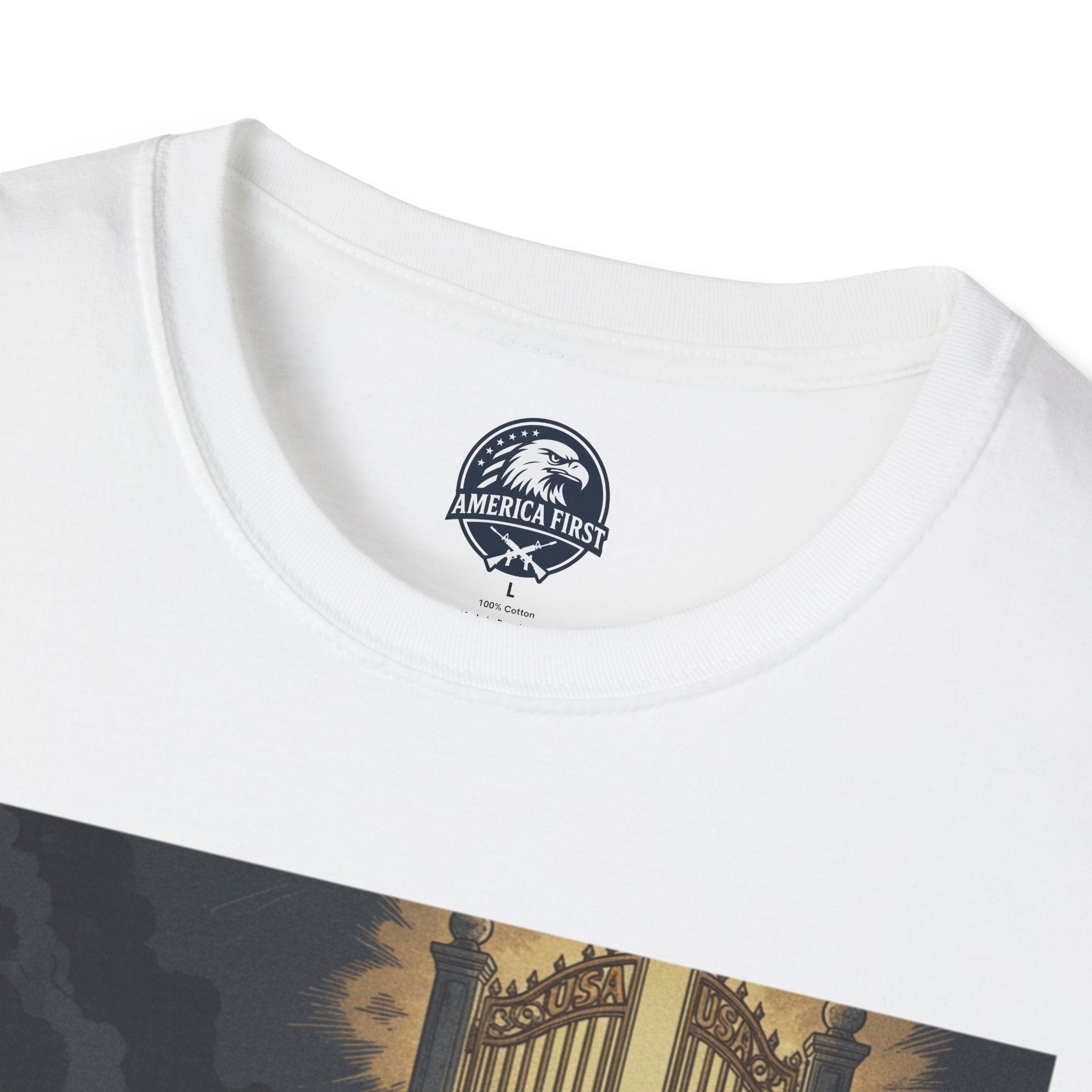 "Chain Migration II" Vintage Protest Art Tee