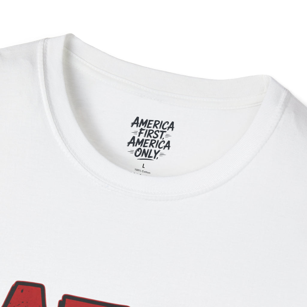 T-Shirt — AFAO Red Graffiti Logo Tee