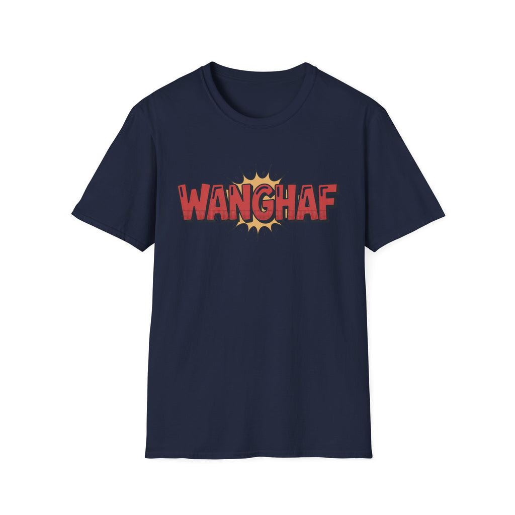 WANGHAF Comic-Style Graphic T-Shirt