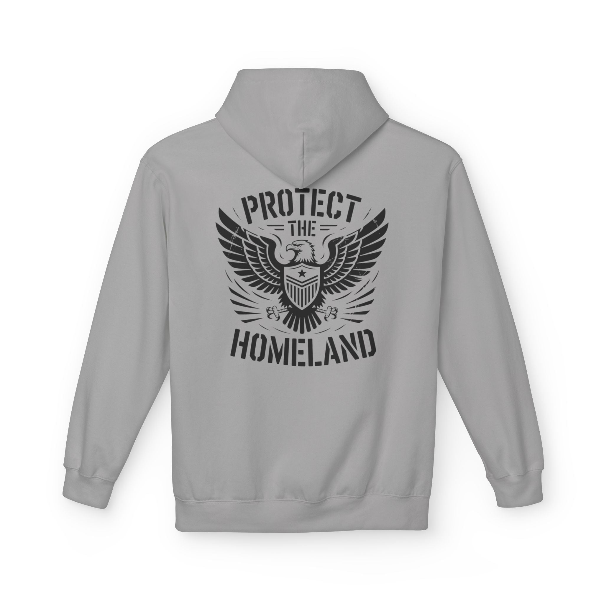 Protect the Homeland Hoodie — Patriotic Eagle Graphic Pullover