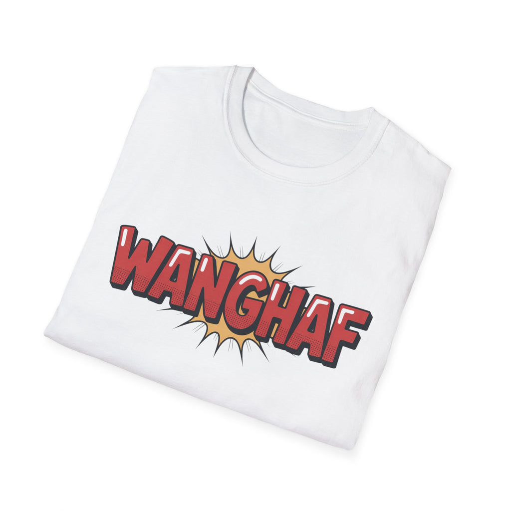 WANGHAF Comic-Style Graphic T-Shirt