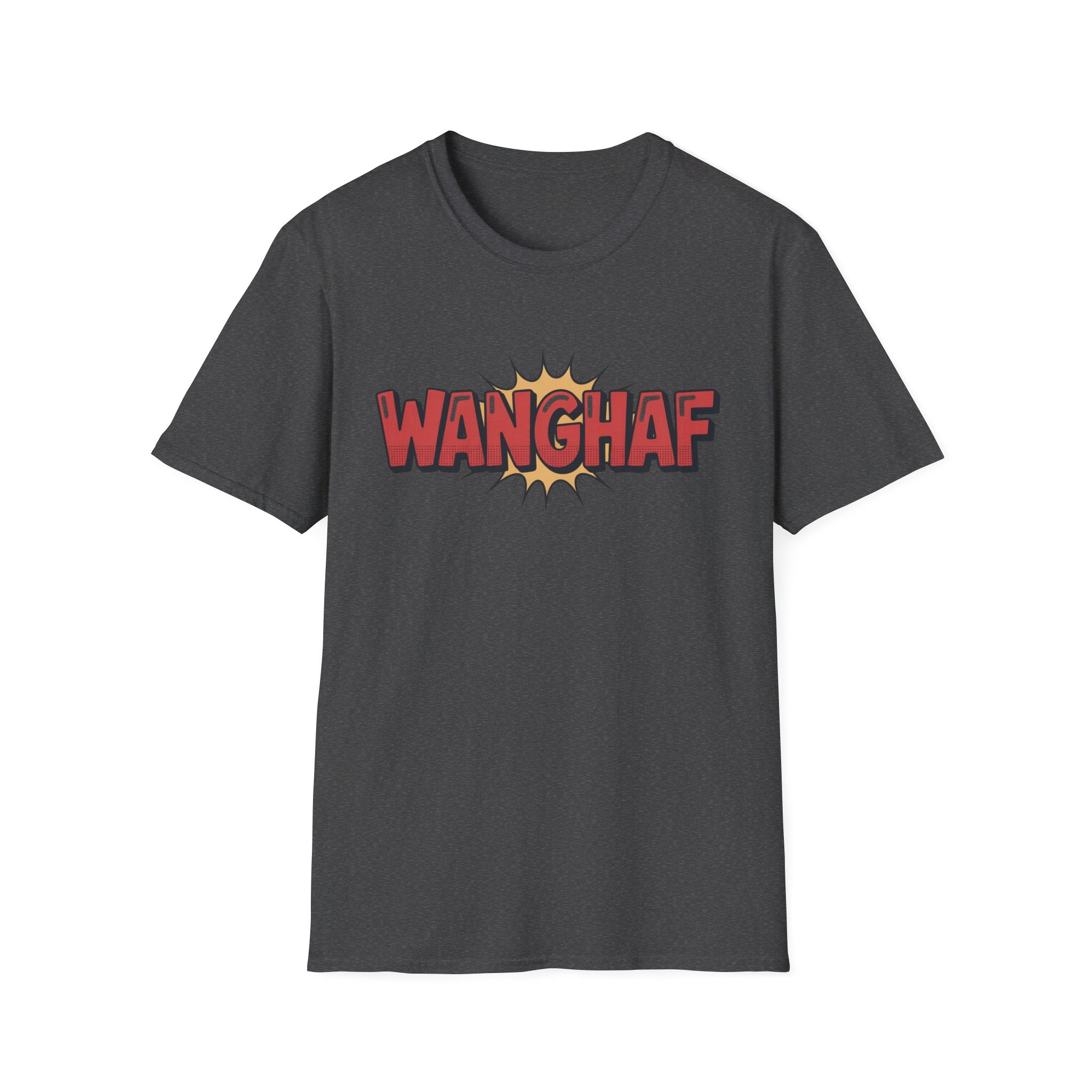 WANGHAF Comic-Style Graphic T-Shirt