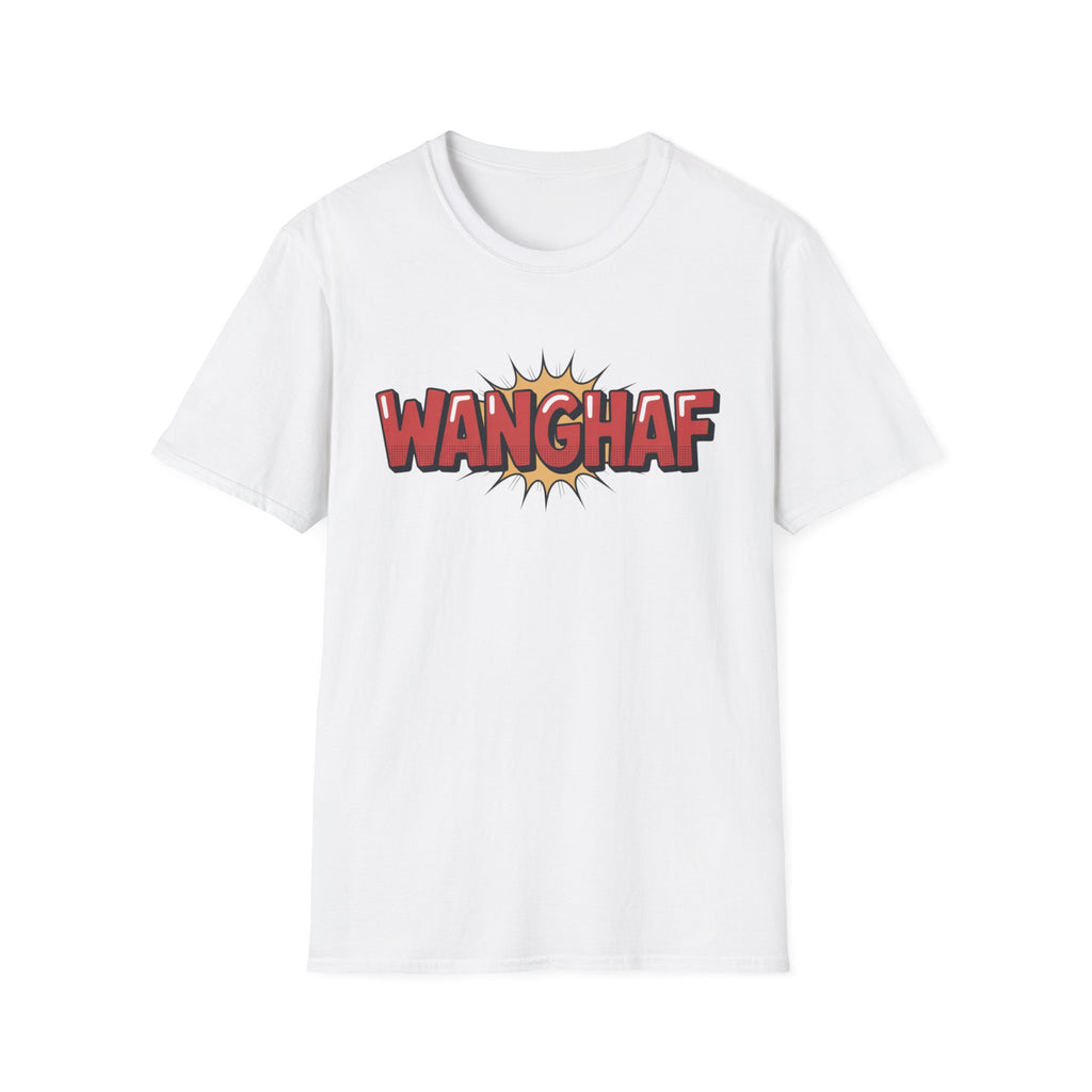 WANGHAF Comic-Style Graphic T-Shirt